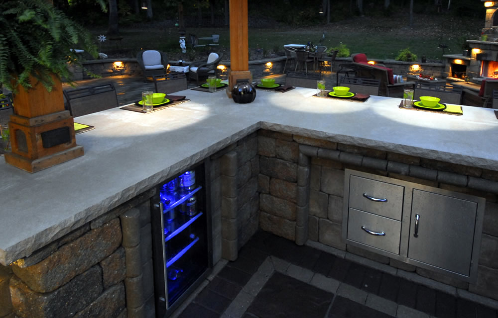 Outdoor Kitchen Construction