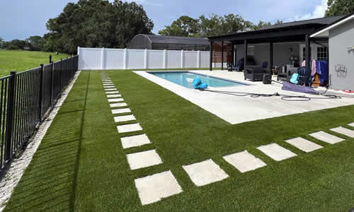 Oviedo Artificial Turf Installation