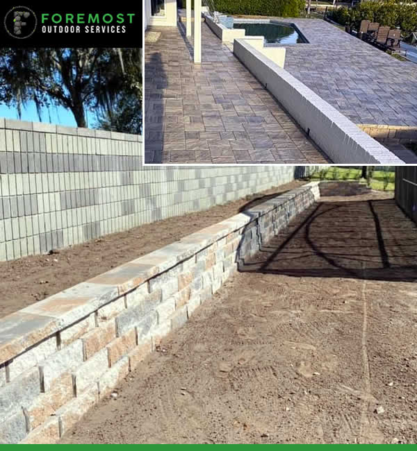 Retaining Wall Construction Services